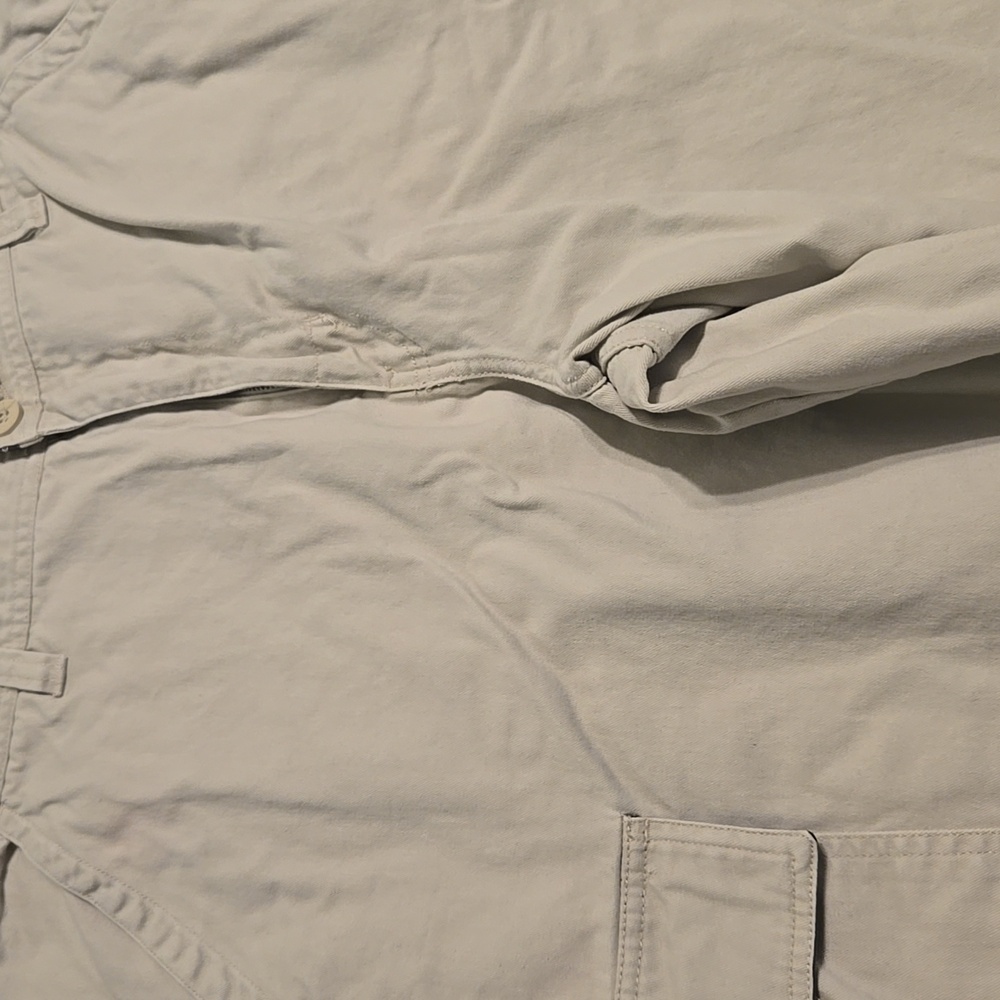 Casual Men's Cargo Pants in Khaki - Picture 2 of 5